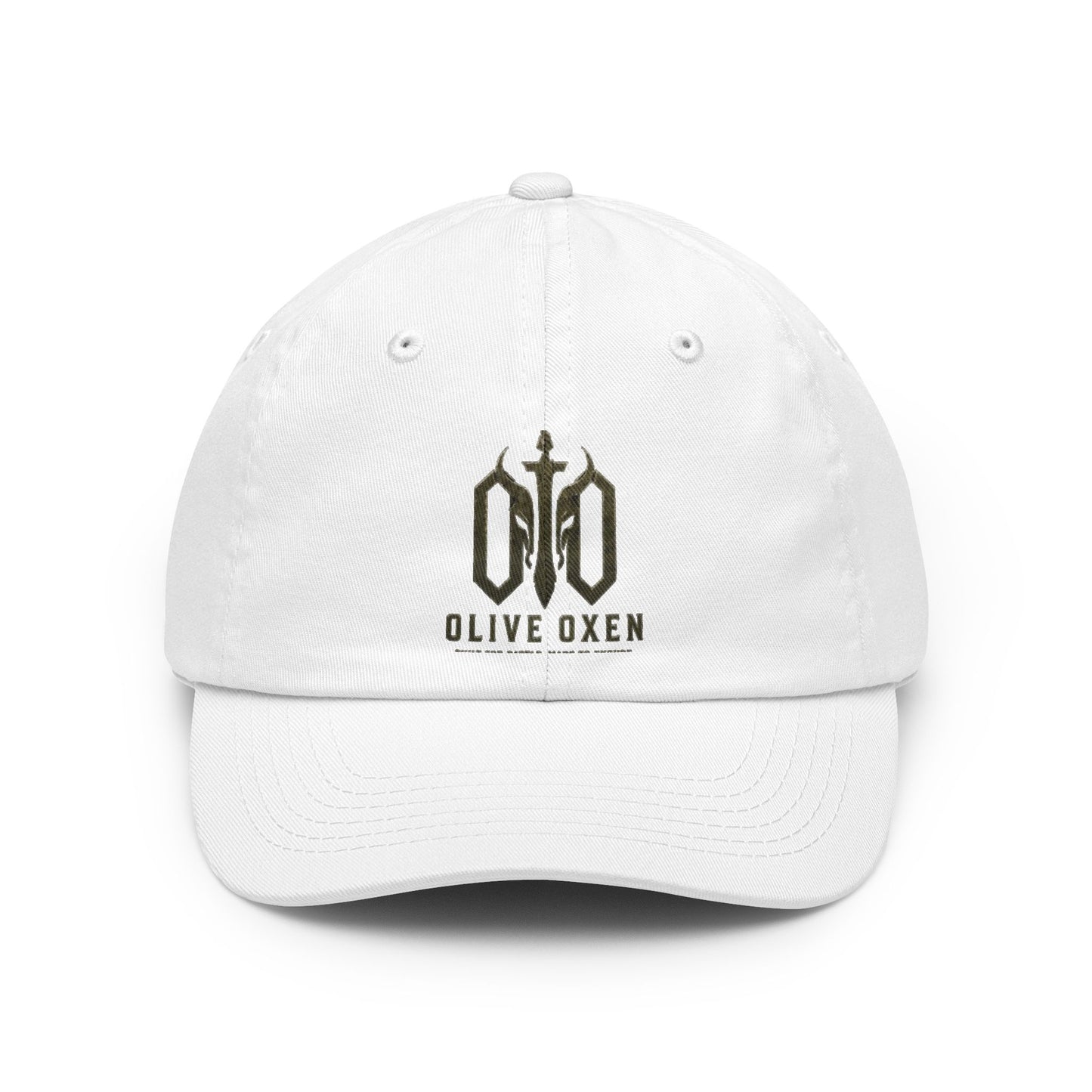Olive Oxen Classic Dad Hat — Vintage Military Logo Baseball Cap