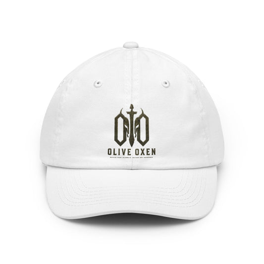 Olive Oxen Classic Dad Hat — Vintage Military Logo Baseball Cap