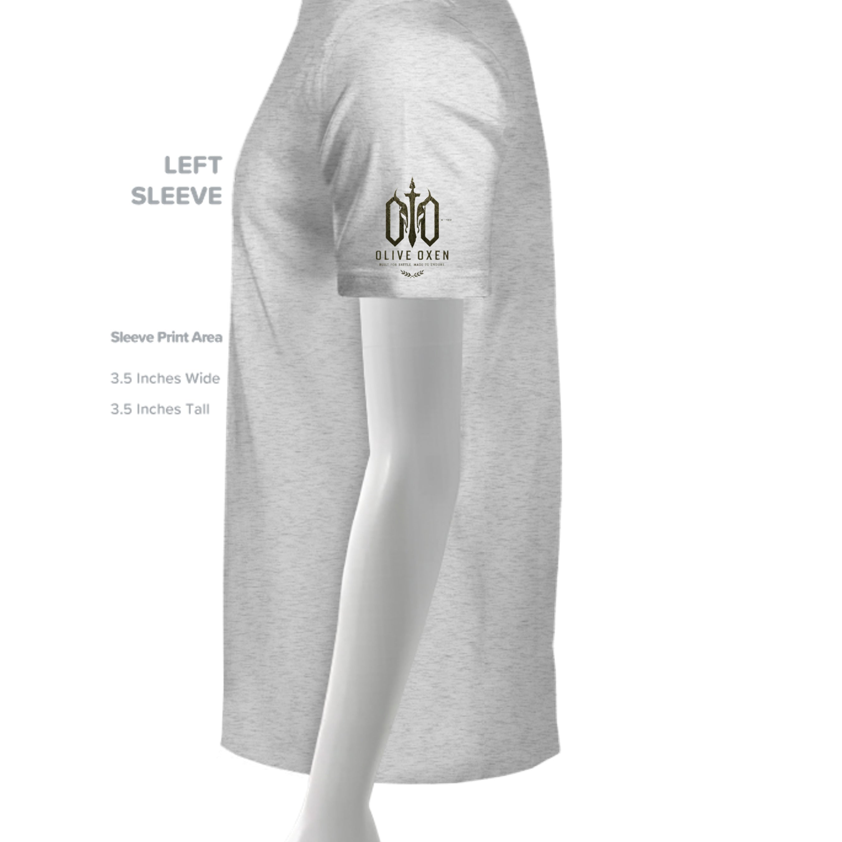 HEATHER WHITE - 6010 - SLEEVE_LEFT